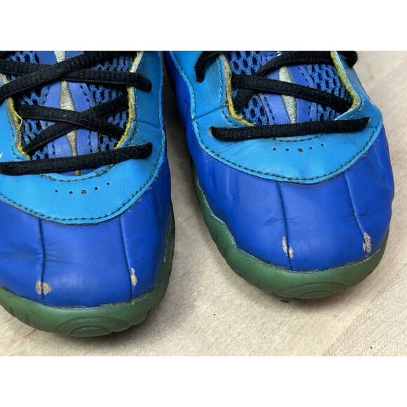 Nike‎ Little Posite One Blue Multi PS Toddler Infant Size 10C - Picture 3 of 10